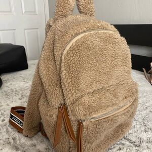French Connection Cozy Tan Backpack